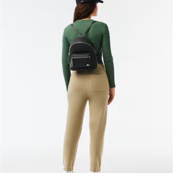 Lacoste Classic Black Backpack - Picture 2 of 5